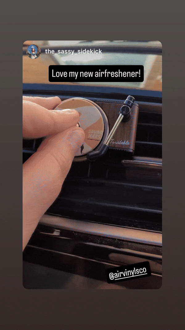 Air Vinyl Turntable Fresheners