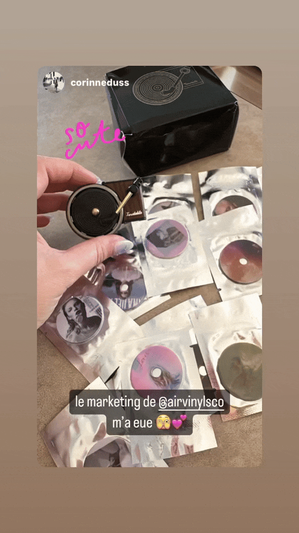 Air Vinyl Turntable Fresheners