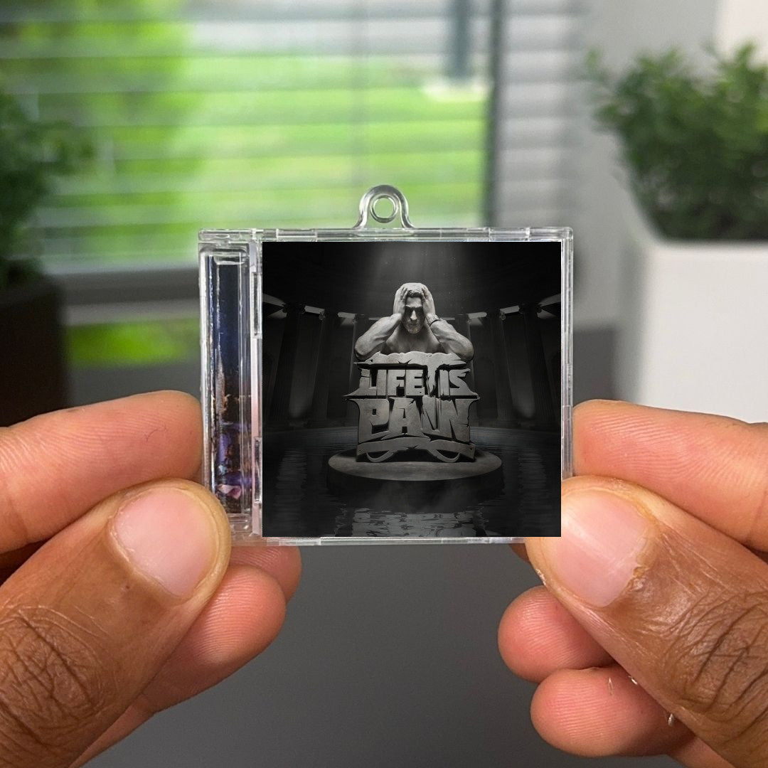 LIFE IS PAIN NFC Keychain
