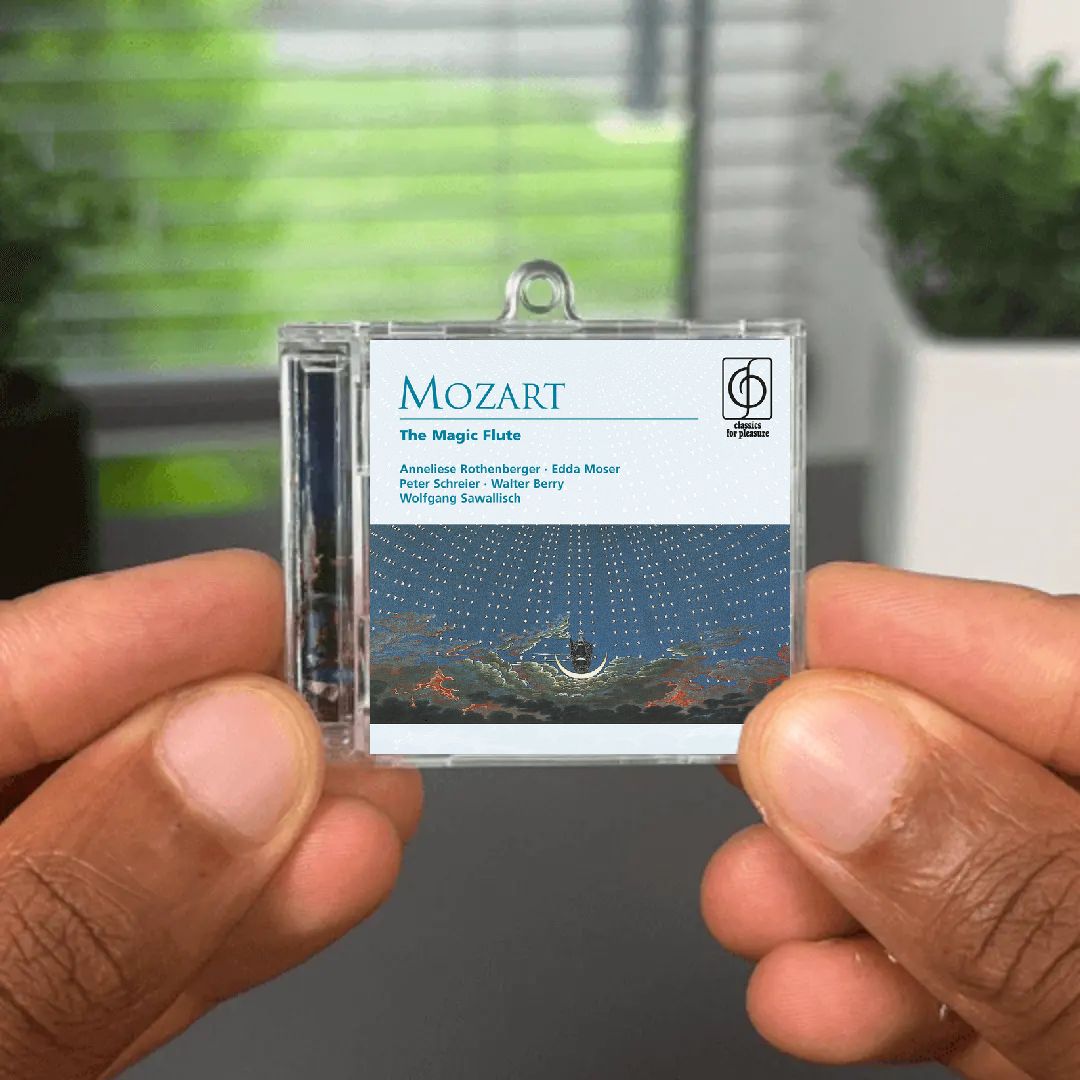 Mozart: Die Zauberflöte, K. 620, Act 1: "Rüste dich mit Mut und Standhaftigkeit" (Damen, Tamino) Albumtag