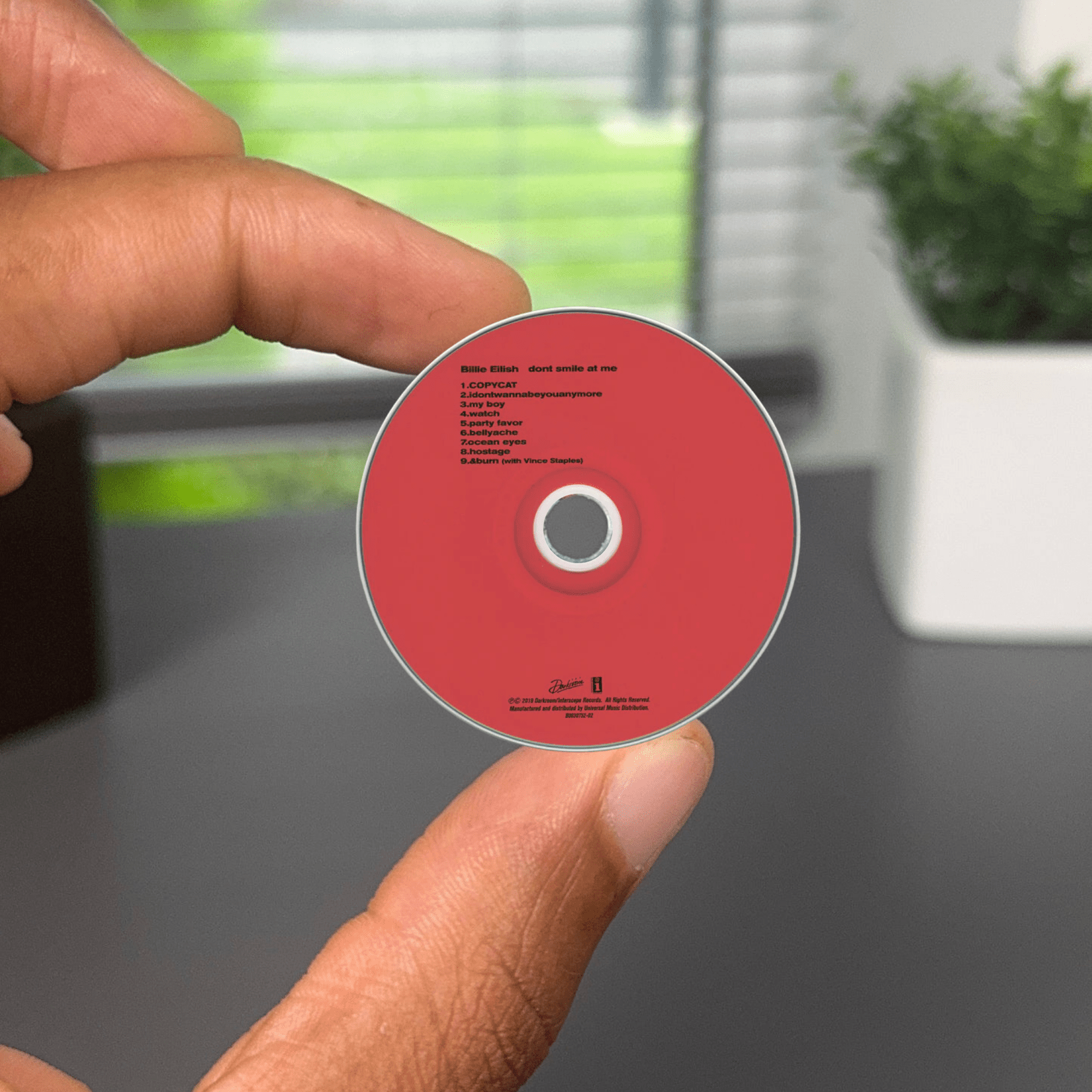 Don't Smile At Me Albumtag