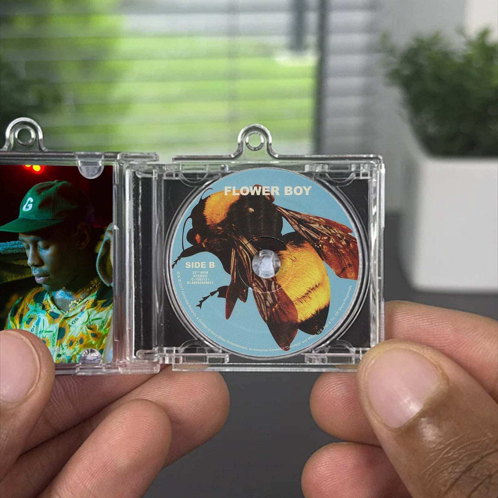 Flower Boy NFC Keychain