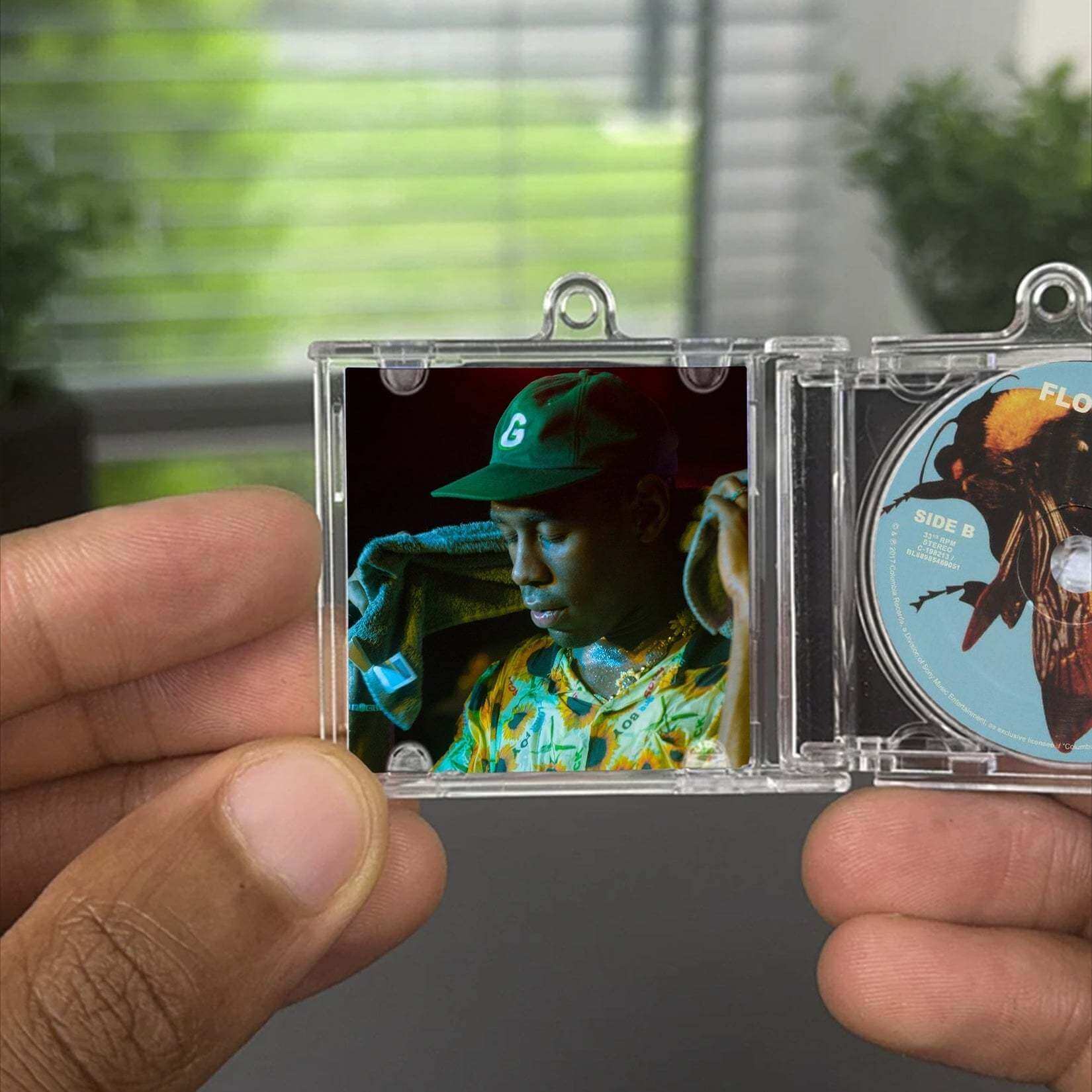 Flower Boy NFC Keychain