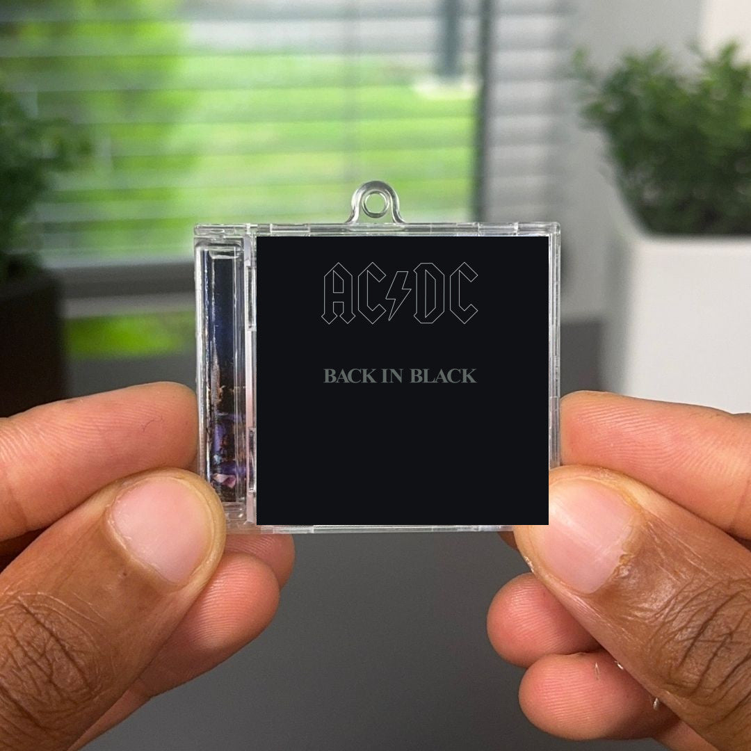 Back In Black NFC Keychain