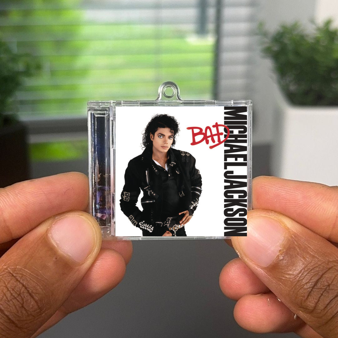 Bad (Remastered) NFC Keychain