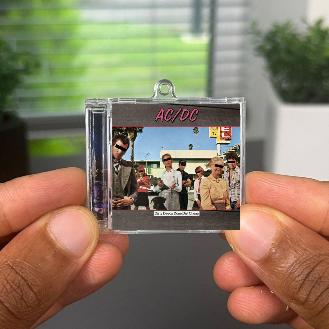 Dirty Deeds Done Dirt Cheap NFC Keychain