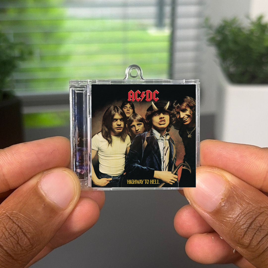Highway to Hell NFC Keychain