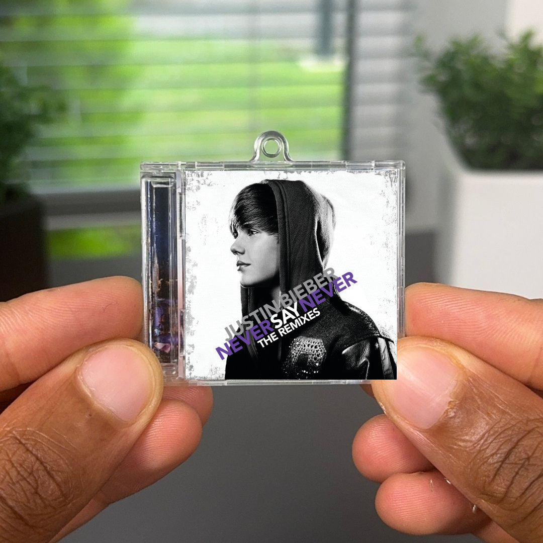 Never Say Never - The Remixes NFC Keychain
