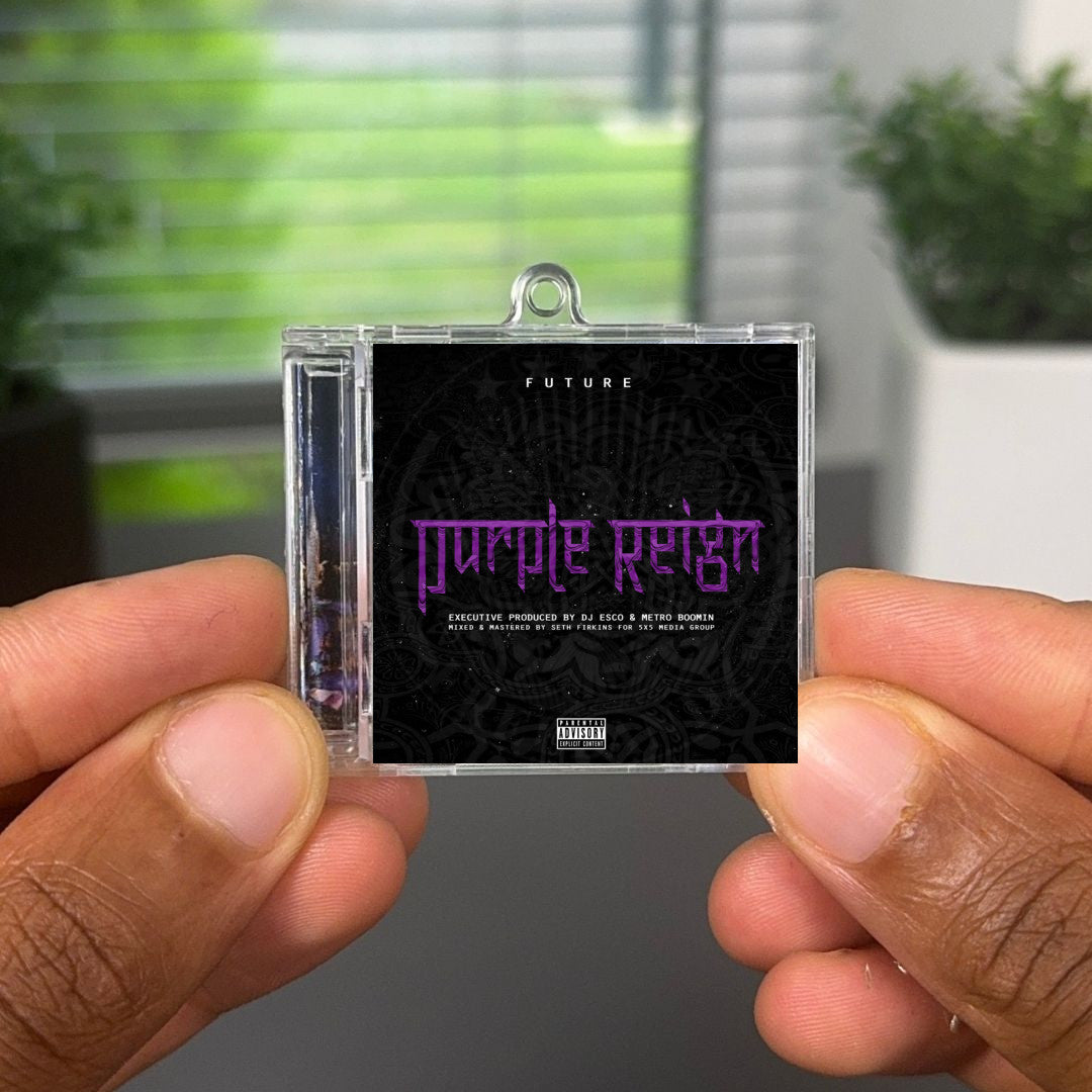 Purple Reign NFC Keychain