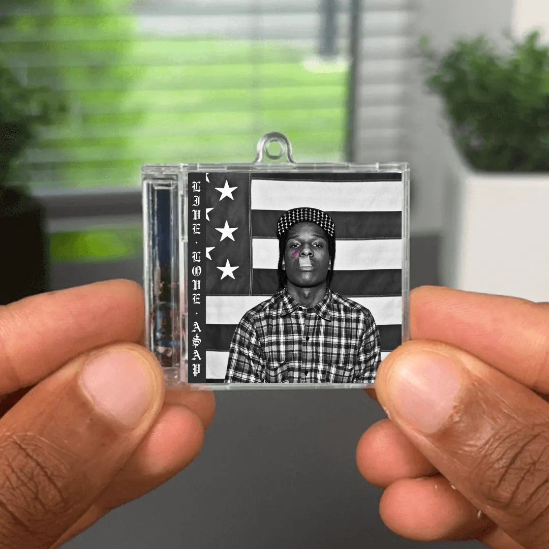 Houston Old Head NFC Keychain
