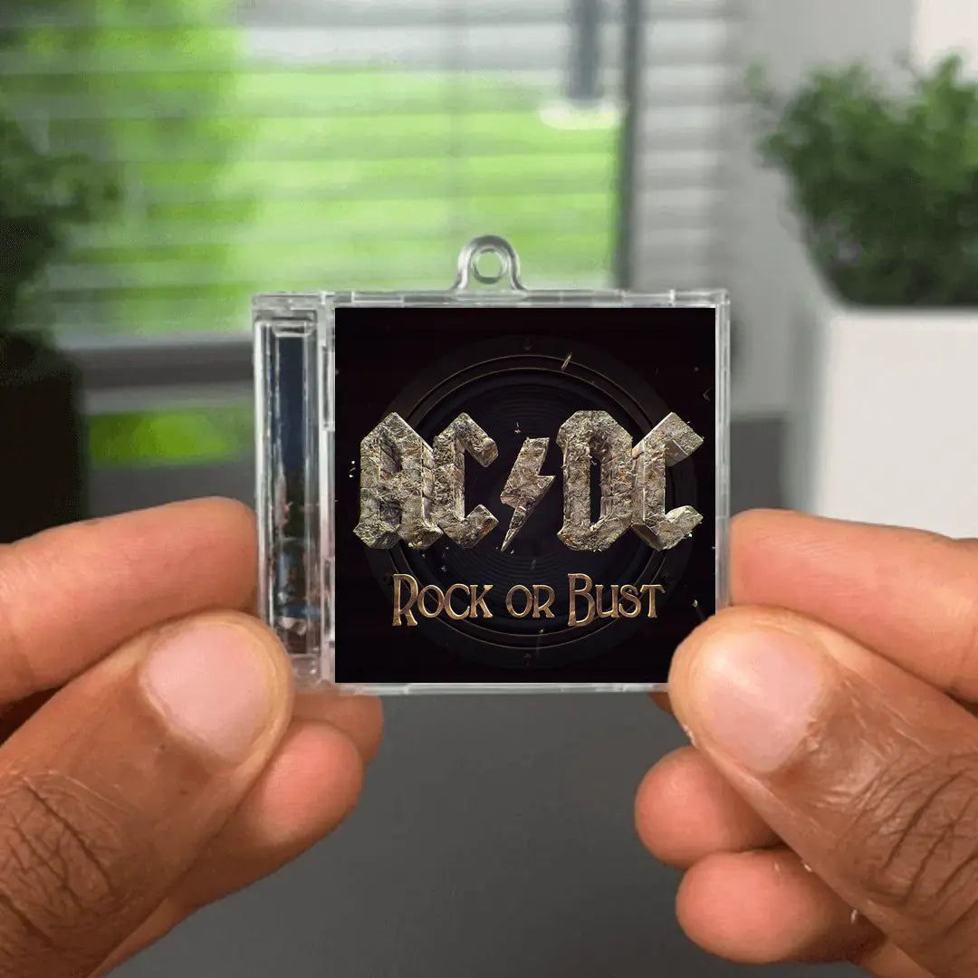 Rock or Bust NFC Keychain