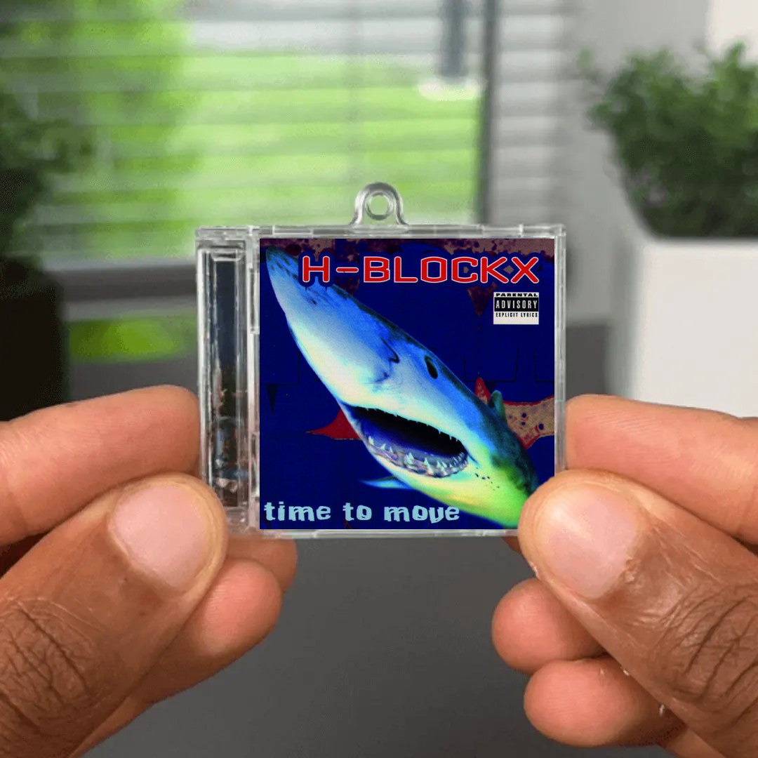 Time To Move NFC Keychain